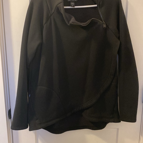 Athleta cozy karma wrap sweatshirt women’s medium - Picture 8 of 10